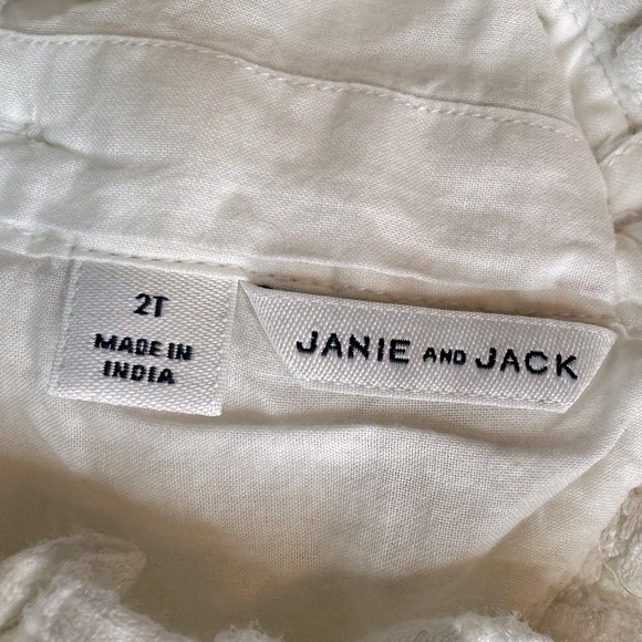 Janie and Jack Embroidered Floral Lace Dress - Picture 5 of 5